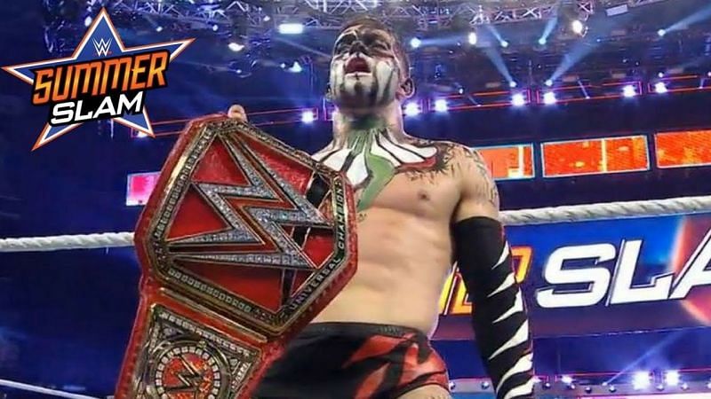 The pinnacle of Balor's WWE career, followed immediately by its nadir.